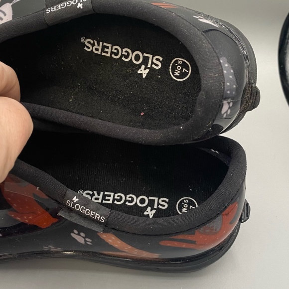 Sloggers "Delightful Dogs" Clogs Slip On Shoes size 7 - Picture 3 of 6